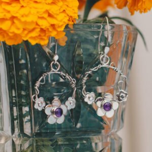 Aretes enredadera